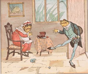 Une grenouille voulait se marier - Randolph Caldecott